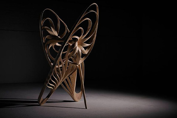 Heat bending sculpture