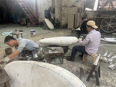 Stainless steel sculpture Stainless steel sculpture